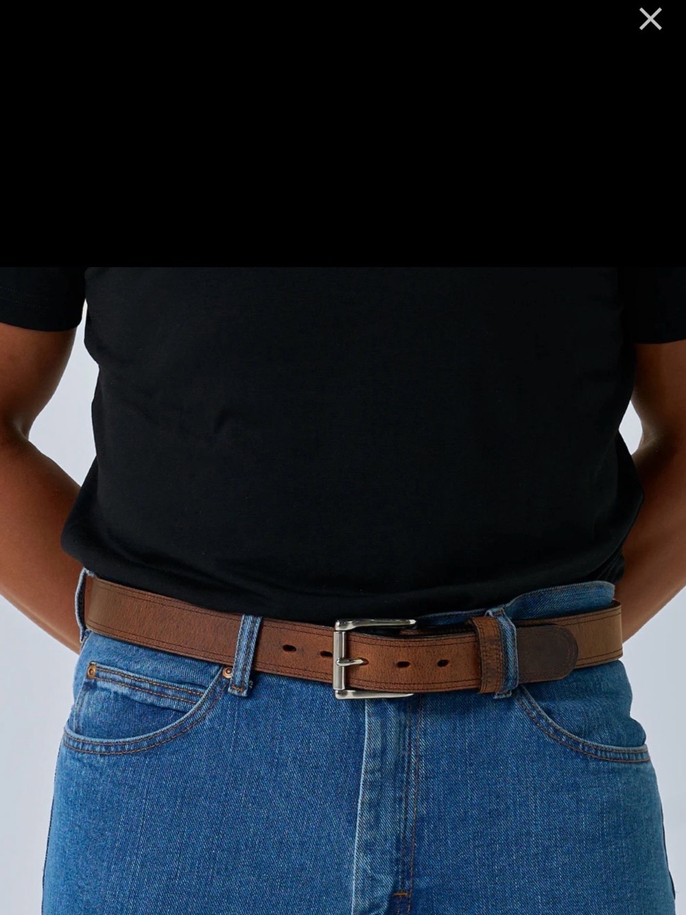 The Montana Bison Double Layer Belt - Picture 5 of 5